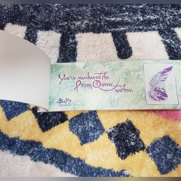 Vintage 90s Buffy the Vampire Slayer Bumper Sticker Book Dead stock nostalgia - Picture 2 of 4